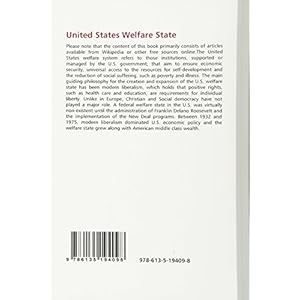 United States Welfare State