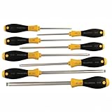 Wiha 36793 8-Piece MagicRing Screwdrivers with Ball End Inch Drivers by Wiha