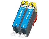 キャノンCanon 321互換インクカートリッジBCI-321Cシアン 2本セット 対応機種: PIXUS iP3600 /iP4600 /iP4700 /MP540 /MP550 /MP560 /MP620 /MP630 /MP640 /MP980 /MP990 /MX860 /MX870大容量/残量表示 個包装