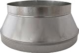 Speedi-Products SM-RDP 1814 18-Inch by 14-Inch Round Galvanized Plain Reducer [並行輸入品]