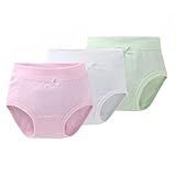 100 %コットンベビーage0 – 1 )ショーツ3個入りトレーニングパンツ