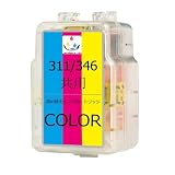BC-311XL BC-346XL 詰め替えインクカートリッジBC-311 BC-346CL/3色カラー兼用大容量 互換プリンターインク対応機種:PIXUS MP493 MP490 MP480 MP280 MP270 MX420 MX350 iP2700 TS3130S TS3130 TS203 TR4530