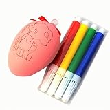 教育玩具cocomarket 1pc Egg and 4pcsカラーペンfor Easter