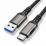 USB Type-C ケーブル 0.5M USB-A to USB-C ケーブル 【10Gbpsデータ転送 3A急速充電】 USB3.2 Gen2標準 QC3.0対応 MacBook Pro/Air、Galaxy、Pixel、Xperia等タイプc機種対応