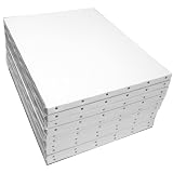 ゆめ画材 限定 張りキャンバス F4号 333×243mm 麻100％ 中目 油彩・アクリル兼用 桐木枠 10枚パック
