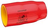 ゲドレー(Gedore) ソケットレンチ 絶縁ソケットレンチ 3/8 対辺6mm VDE 30 6