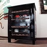 バリ家具・アジアン雑貨・バリウッド：ウォーターヒヤシンスミックスの一人暮らしにも最適２ドアのかわええ食器棚新登場！ [並行輸入品]