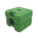 【20台入】 AKフェンス用ポリ台 柵 仮設 簡易 現場 工事 建築 土木 安全 安Z 代不