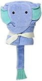Elegant Baby Bath Time Gift Hooded Towel Wrap, Blueberry Elephant by Elegant Baby [並行輸入品]