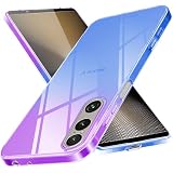 For OPPO A3 5G ケース クリア 薄型 TPU OPPO A3 5G カバー 耐衝撃 グラデーション色 ケース 黄ばみ防止 擦り傷防止 軽量 人気 スマホケース カメラ保護 ワイヤレス充電対応 パープルブルー