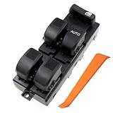 MAKGAGAAI パワーウィンドウスイッチ 適合 ダイハツ ミラジーノ アトレー キャミ スパーキー L700S L710S L750S L760S L950S L952S 運転席用 交換 12+6ピン