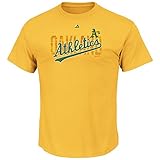 Oakland Athleticsマジェスティックゴールド最後ラリーTシャツ XX-Large