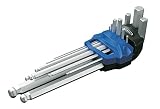 Blue-Point ボールヘッドHEXレンチセット/Snap-on スナップオン グループ 自動車 バイク ロード 自転車 整備 六角 工具 ブルーポイント ヘックス キー BLP9LBHKS