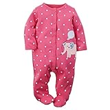 Carter's SLEEPWEAR ベビー・ガールズ US サイズ: 6 Months カラー: ピンク