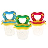 Baosity 離乳食フィーダー　シリコン製　幼児野菜　果物　赤ちゃん授乳用おしゃぶり　持ちやすい