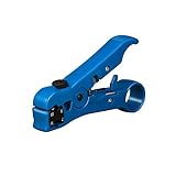 Youtumall ケーブルストリップカッター ケーブルワイヤーストリッパー ワイヤーストリッパー (ブルー)