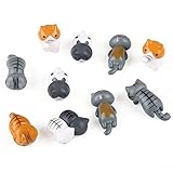 VERY100　装飾品　マイクロ景観　盆栽用　置物　ミニチュア　癒し系　かわいい猫　10匹セット