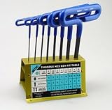 Eklind T Handle Hex Key Set 6 " Metric 8 Piece Metal Chrome Nickel Alloy by Eklind Tool Co. [並行輸入品]