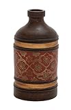 Benzara The Gem Terracotta Bottle Vase [並行輸入品]