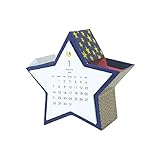 ゼットアンドケイ 2018 カレンダー スターペンスタンド ネイビー 68-798
