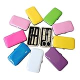 Sunward 6 in 1 Case,carbon Steel Manicure Pedicure Ear Pick Nail-clippers Set by Sunward