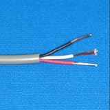 ノーブランド品 ビニルキャブタイヤコード 灰 3芯 0.3sq 【VCT-F-ハイ0.3SQX3C】