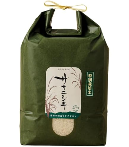 Amazon.co.jp: ササニシキ (玄米10kg) 令和7年 山形県庄内産 特別栽培