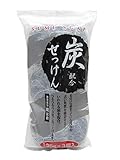 炭・石けん 3個入 紀州備長炭 135g×3個