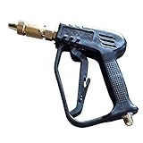 【MEOW MARKET】ジェット噴射＆扇型霧ワンタッチ切り替え 高圧洗浄ガン ショートノズル 汎用 互換パーツ 取り換えできて便利 ミスト噴霧 散水 高圧水銃 高圧水ガン ネジアダプタ14mm/18
