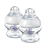 Tommee Tippee Closer to Nature Advanced Comfort 150 ml/ 5fl oz feeding bottles (Pack of 2)