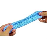 xuanou雪Feel MudふわふわFloam Slime香りつきStress Relief Without Borax子供用大人用おもちゃ(スカイブルー)