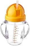 Kidsme Straw Sippy Cup - Orange by Kidsme