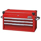 KTC(ケーテーシー) トップチェスト 3段3引出し レッド EKR-1003R