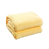 pannow高級ソフト快適寝具FuzzyウェディングBlanket Throw冬カーペットKids ' Blankets Nursery Receiving Blankets 100*100cm イエ