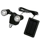 アイリスオーヤマ センサーライト LED ソーラー式 ブラック SSL-1TS