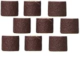 Master Grooming Tools Pet Nail Grinding Grit Bands - Med 60 Grit - 9pcs Total(3 Packages with 3 Band