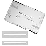 XuJJJJunB フレット磨き メンテナンスツール 弦高ゲージ 3本セット 弦高 測定ツール ルーラー フレット磨きプレート 指板保護 指板 研削 修復ツール メンテナンスツール ベース 弦楽器