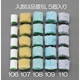エスコ 25.4mm(5mm)交換用ローラー(短毛/5本) EA109ND-106