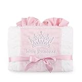 DEMDACO Little Princess Blanket, Pink/White by Demdaco [並行輸入品]