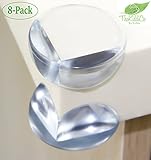 TheKiddiCo Child Safety Baby Proofing Corner Guards - Table Corner Guards- Pack of 8 [並行輸入品]