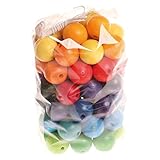 Grimm's Spiel & Holz Design（グリムス社） 木製カラービーズ 20mm 60個入り【SH10220】