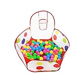 MolySun子供キッドオーシャンボールピットプールゲームテントボールフープ屋内屋外キッズハウスFoldableプレイハットプールプレイテント