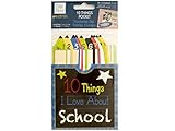 Kole Imports CG593 10 Things I Love About School Journaling Pocket [並行輸入品]