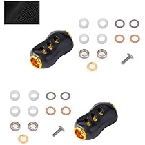 超軽量シマノ用カーボンハンドル ウッドハンドルノブ セット HEIGHTEN V2.0 85/95mm リール ハンドル (ノブ無し) 1.5K炭素布