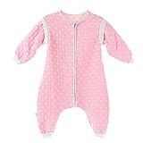 Juleyaing ベビー服 新生児パジャマ コットン ベビー用品 温度制御 秋冬 通気性抜群