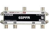 マスプロ電工 6SPFR 1端子電流通過型 屋内用 6分配器
