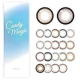 カラコン ブルーライトカット キャンディーマジック ワンデー【10枚入】メログレー PWR:-4.75【度あり/度なし】candy magic 1day UVカット 【 おまけ付】