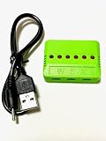 DNTselect RCバッテリー充電器 USB マルチ チャージャー 5 in 1 X5HW X5HC X5UW X5UC ケーブル付き