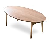 エムール オーク突き板 オーバル 折りたたみテーブル