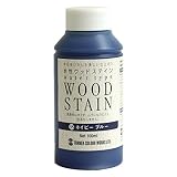 ターナー色彩 水性ウッドステイン 家具・木工製品用絵の具 100ml ネイビーブルー WOODJW1-35